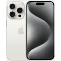 Смартфон Apple iPhone 15 Pro 128GB (белый титан)