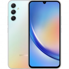 Смартфон Samsung Galaxy A34 5G 6GB/128GB серебристый (SM-A346E/DSN)